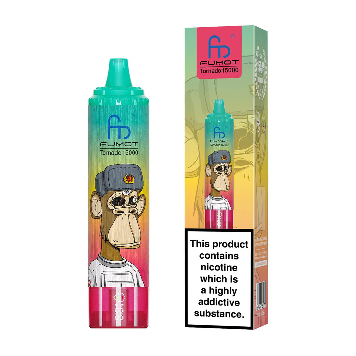 Fumot Tornado 15000 - Aloe Lemon Berries - 2