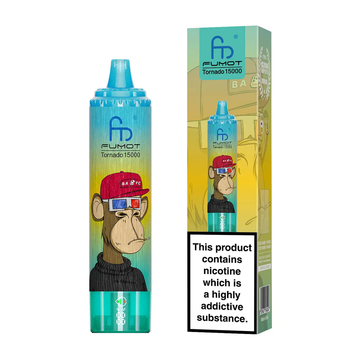 Fumot Tornado 15000 - Cactus Kiwi - 2