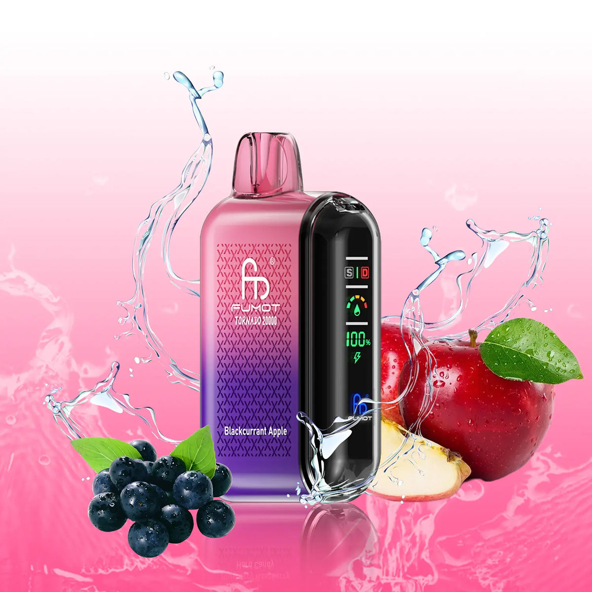 blackcurrant disposable vape MFU Shisha X2 60000