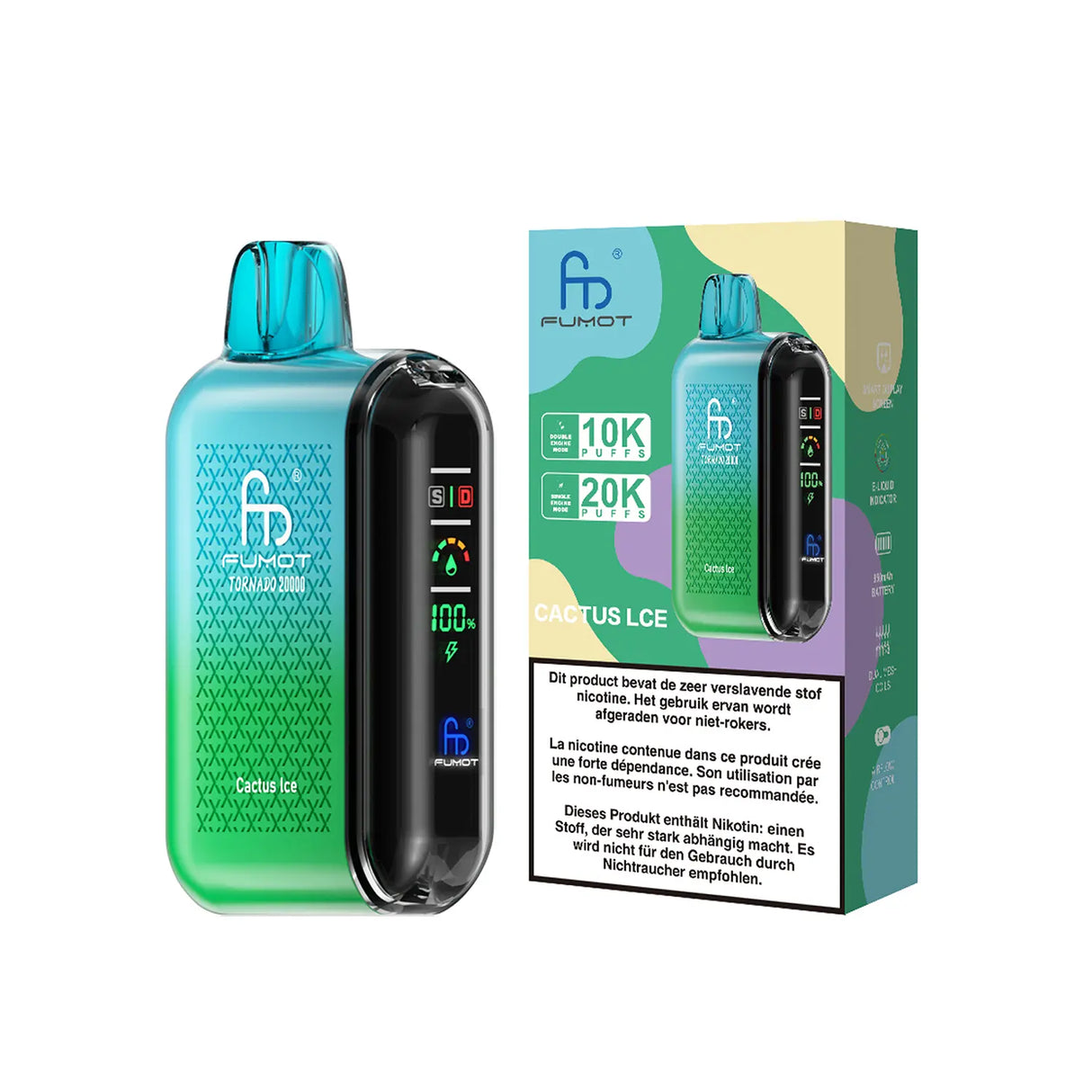 Fumot Tornado 20000 - Cactus Ice 2