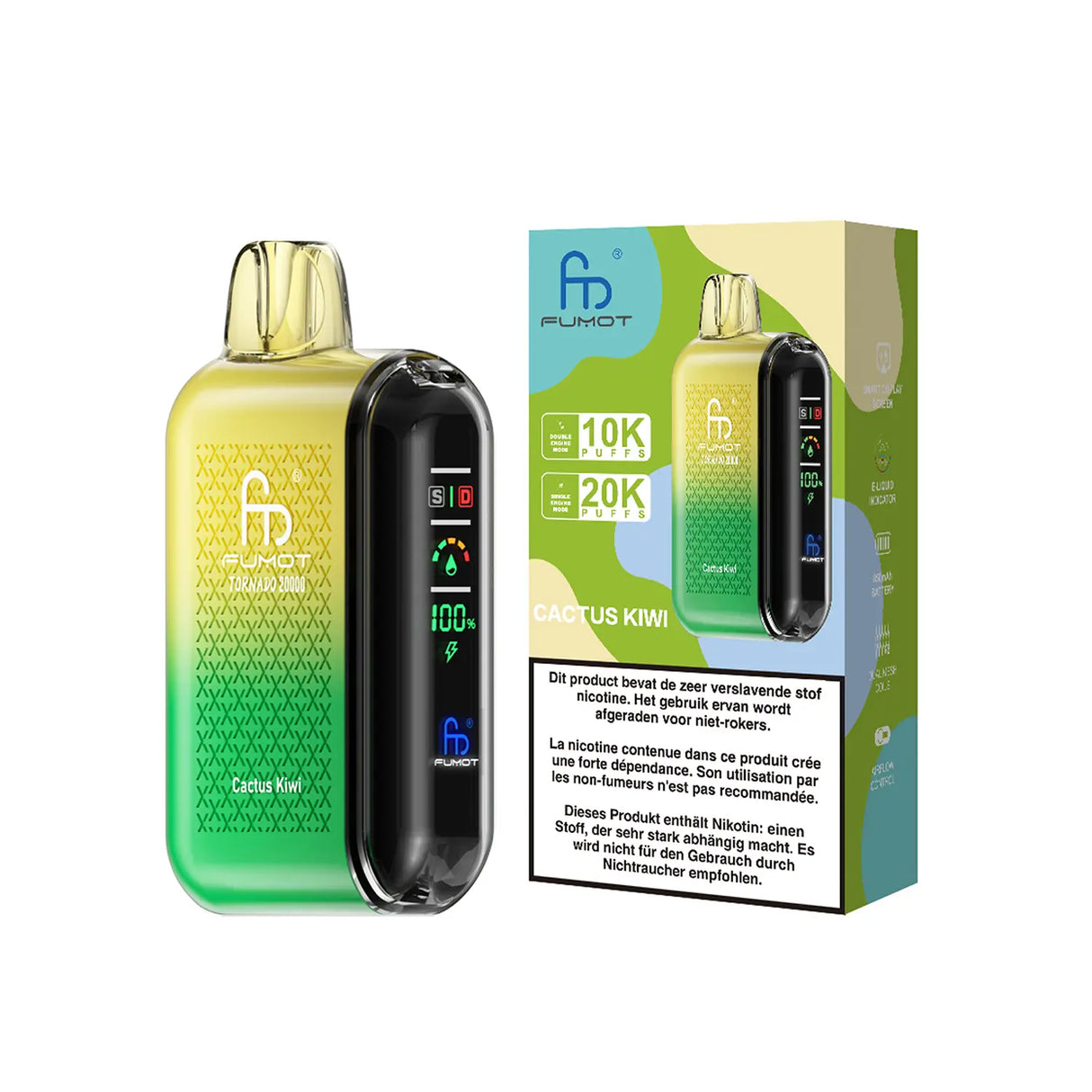 Fumot Tornado 20000 - Cactus Kiwi 2