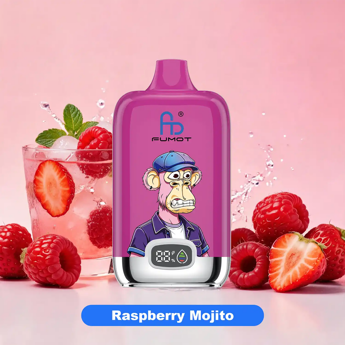 Tornado Vape 12000 - Raspberry Mojito