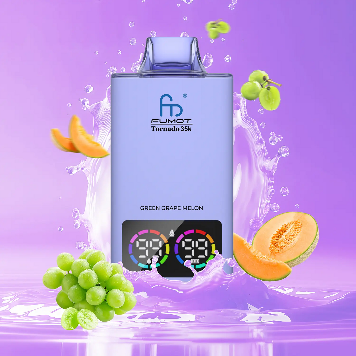 Fumot Tornado 35000 - Green Grape Melon Hauptbild