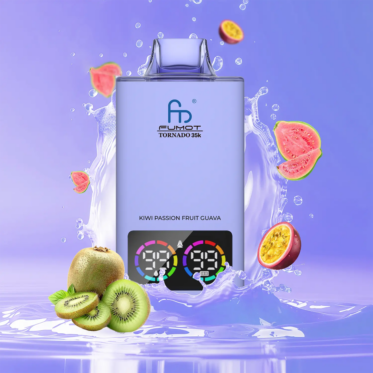 Fumot Tornado 35000 - Kiwi Passion Fruit Guava Hauptbild
