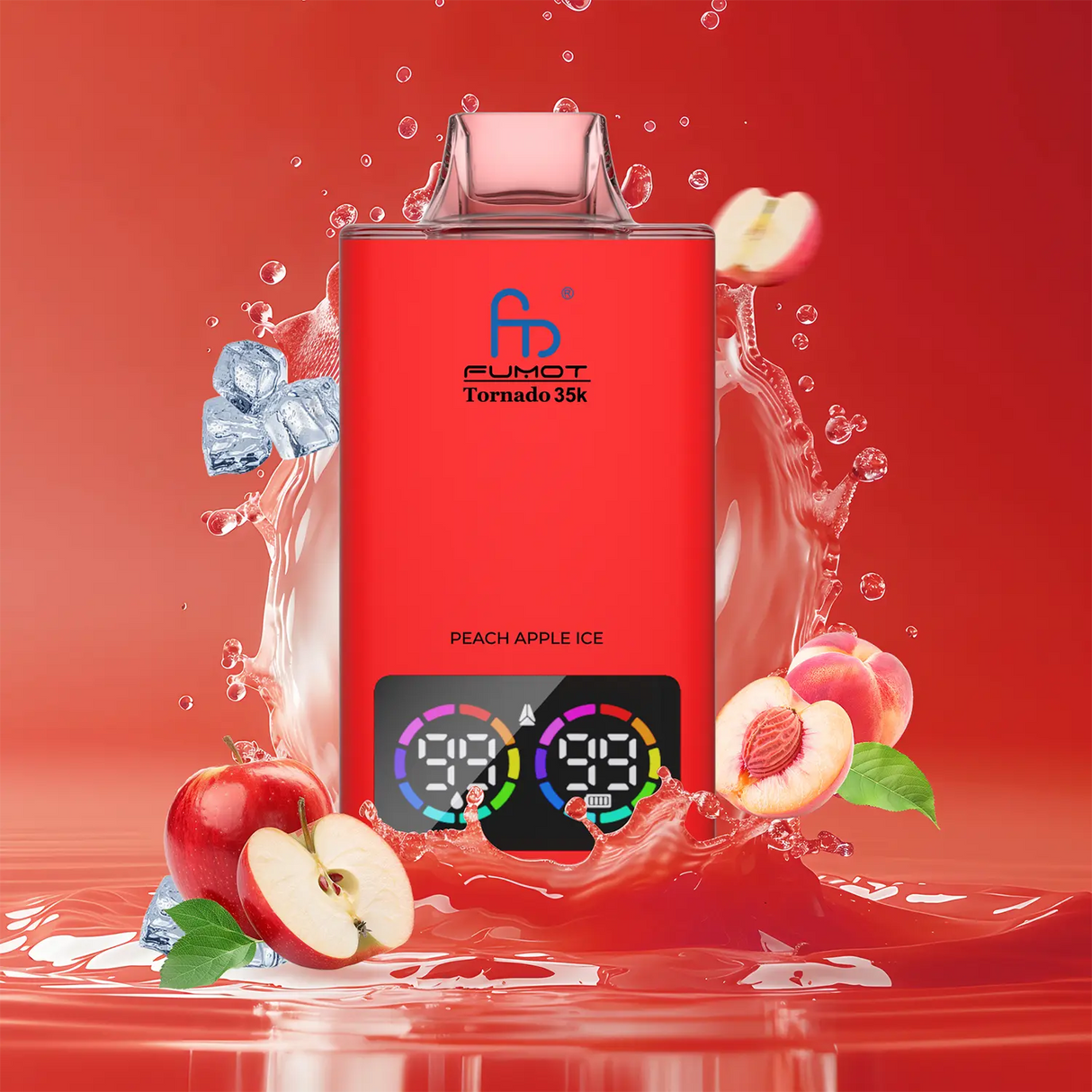 Fumot Tornado 35000 - Peach Apple Ice Hauptbild