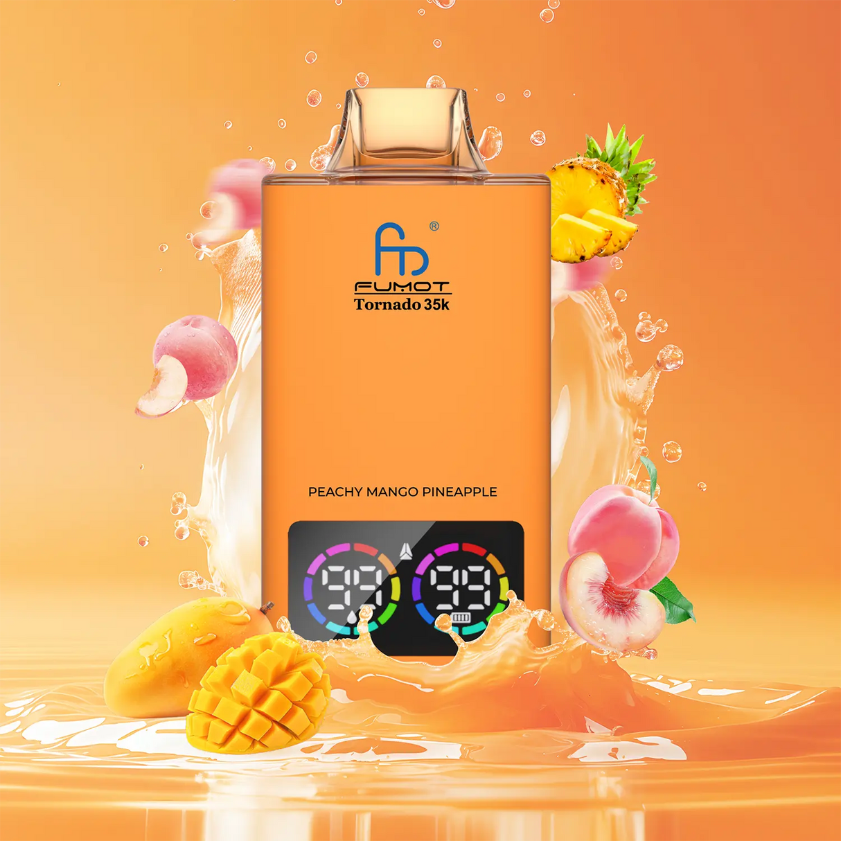 Fumot Tornado 35000 - Peachy Mango Pineapple Hauptbild