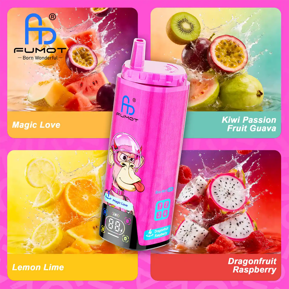 Fumot Tornado Vape 80000 - Eco 4in1