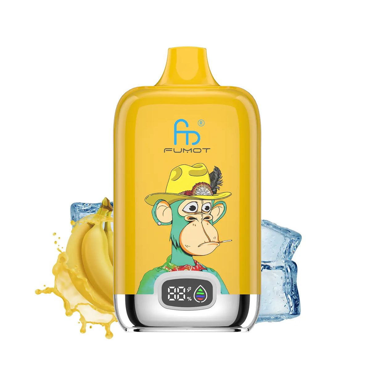 Tornado Vape 12000 – Banana Ice: Creamy-fresh vaping pleasure