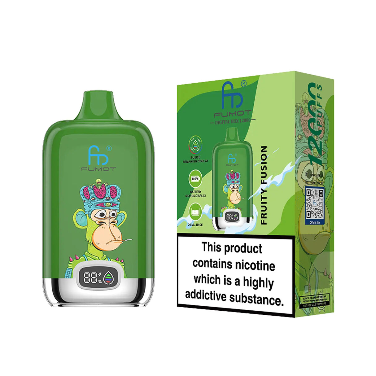 Fumot Tornado 12000 - Fruity Fusion 2