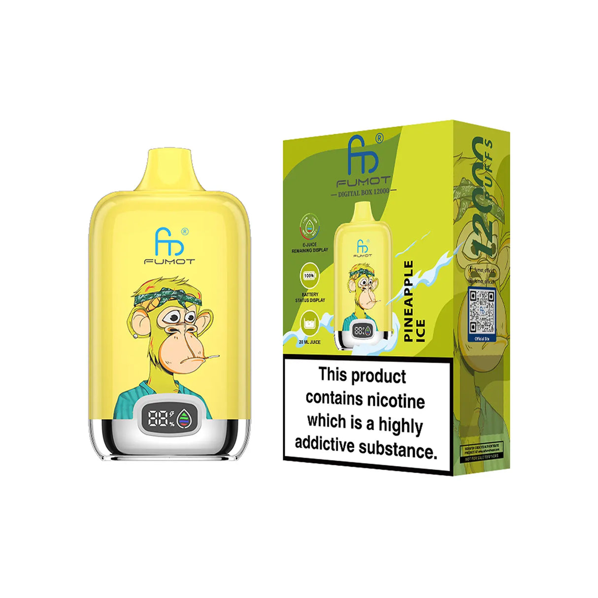 Fumot Tornado 12000 - Pineapple 2