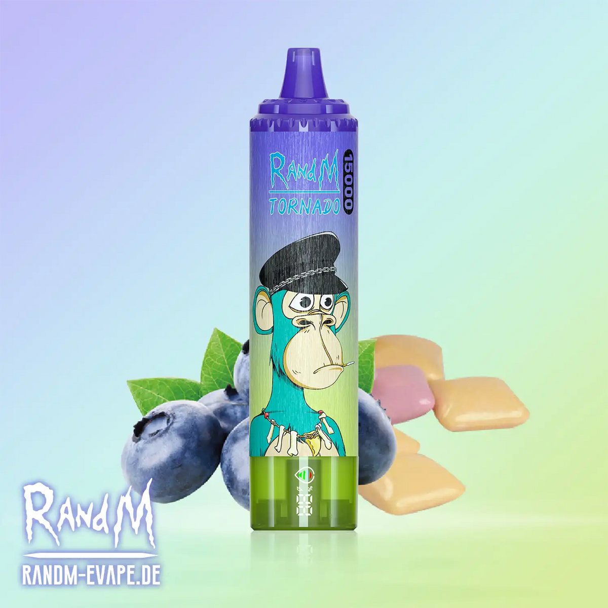 Tornado Vape Blueberry Bubblegum | Tornado Vape 15000