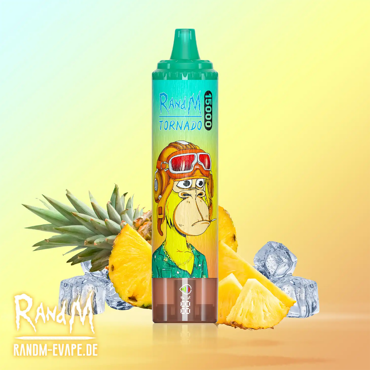 Randm Tornado 15000 Pineapple Ice Tornado Vape Pineapple Ice | Tornado Vape 15000 Randm Tornado 15000 Pineapple Ice Tornado Vape Pineapple Ice | Tornado Vape 15000