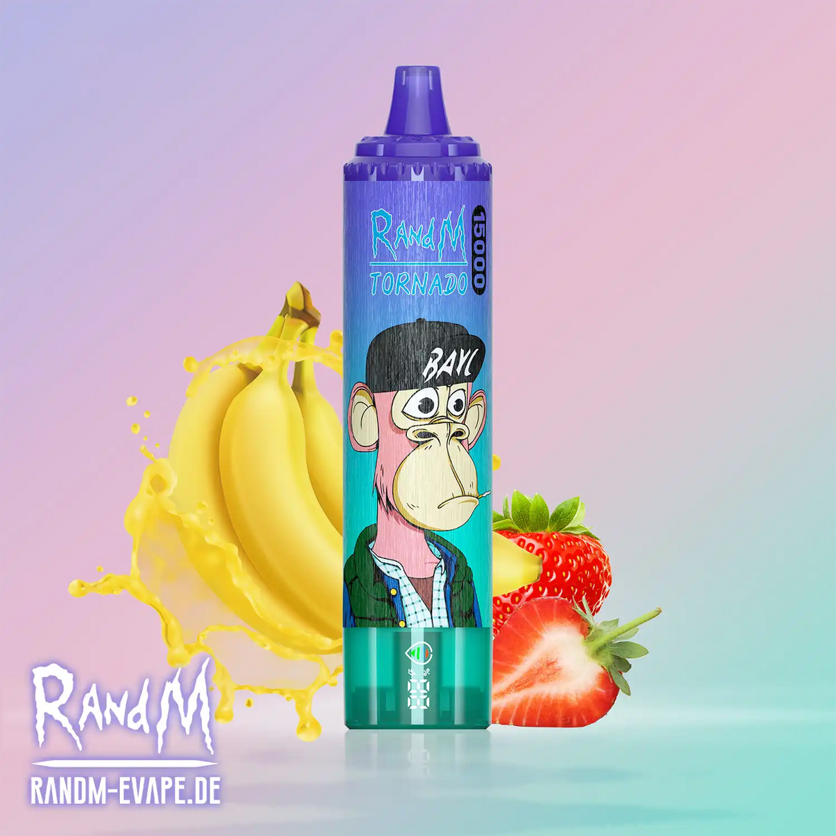 elfbar elfa master akku RandM Tornado 15000 Puffs Disposable Vape - Rechargeable, Mesh Coil,  Multiple Flavors, 5% Nicotine, 850mAh Battery, Type-C Charging 10 Pack &  Reviews main image 0