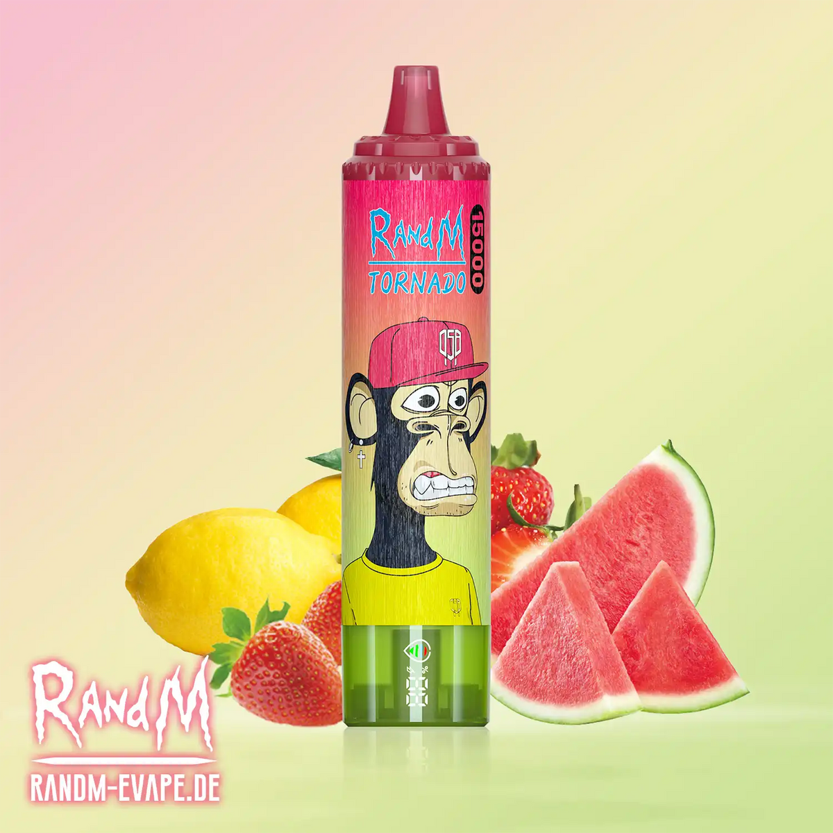 randm tornado 15000 strawberry ice PL170]] VPRIME, System automatycznego zaciągania się DTL Vaping Pod,  niezwykle wydajny i prosty!
