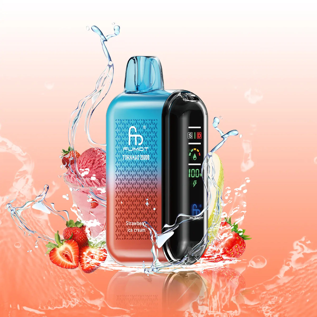 elfbar elfa master akku Strawberry Ice Cream UNO 4K Disposable