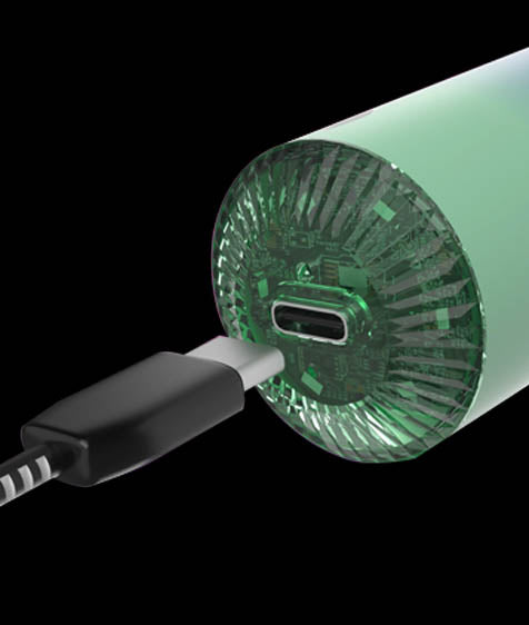 Randm Tornado 9000 - Type-C Port