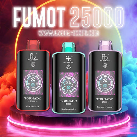 Fumot Tornado 25000 Touch Control and Gaming Mode Tornado Vape Fumot Tornado 25000 Touch Control and Gaming Mode Tornado Vape