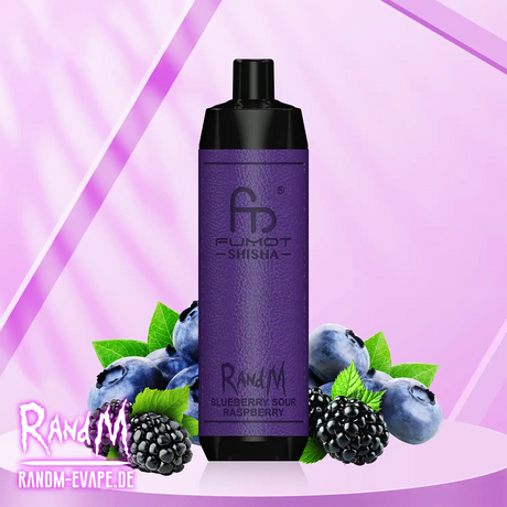 Randm Fumot Shisha 10000 - Blueberry Sour Raspberry - Hauptbild