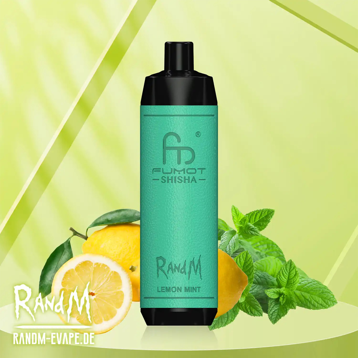 RandM Shisha 10000  Lemon Mint  Tornado Vape