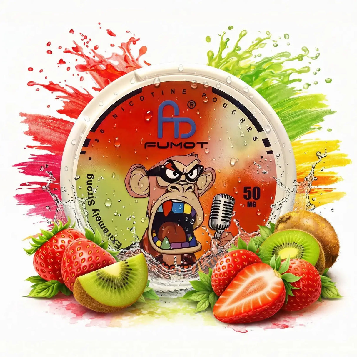 Fumot Snus Strawberry Kiwi 50mg