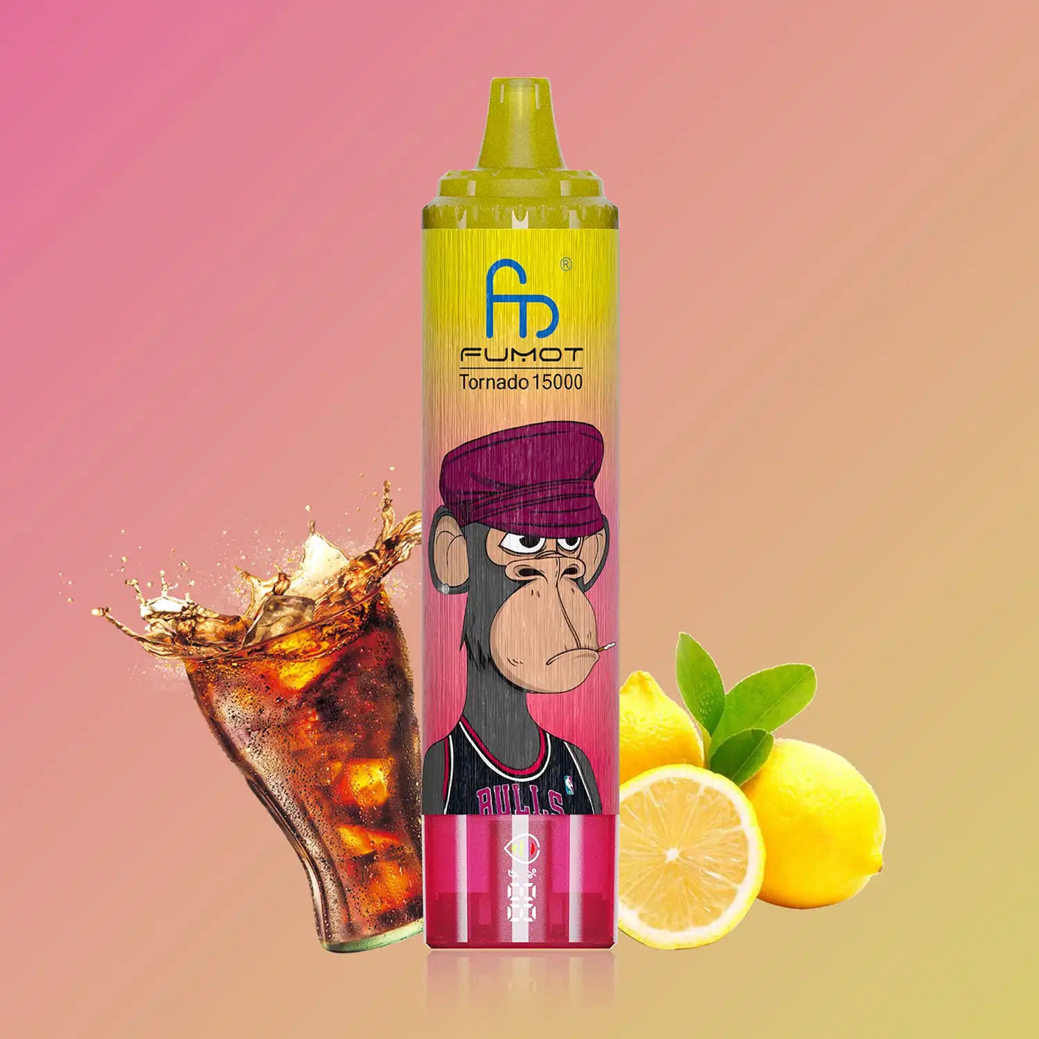 Fumot Tornado Vape 15000 - Cola Lemon: A refreshing classic Fumot Tornado Vape 15000 - Cola Lemon: A refreshing classic