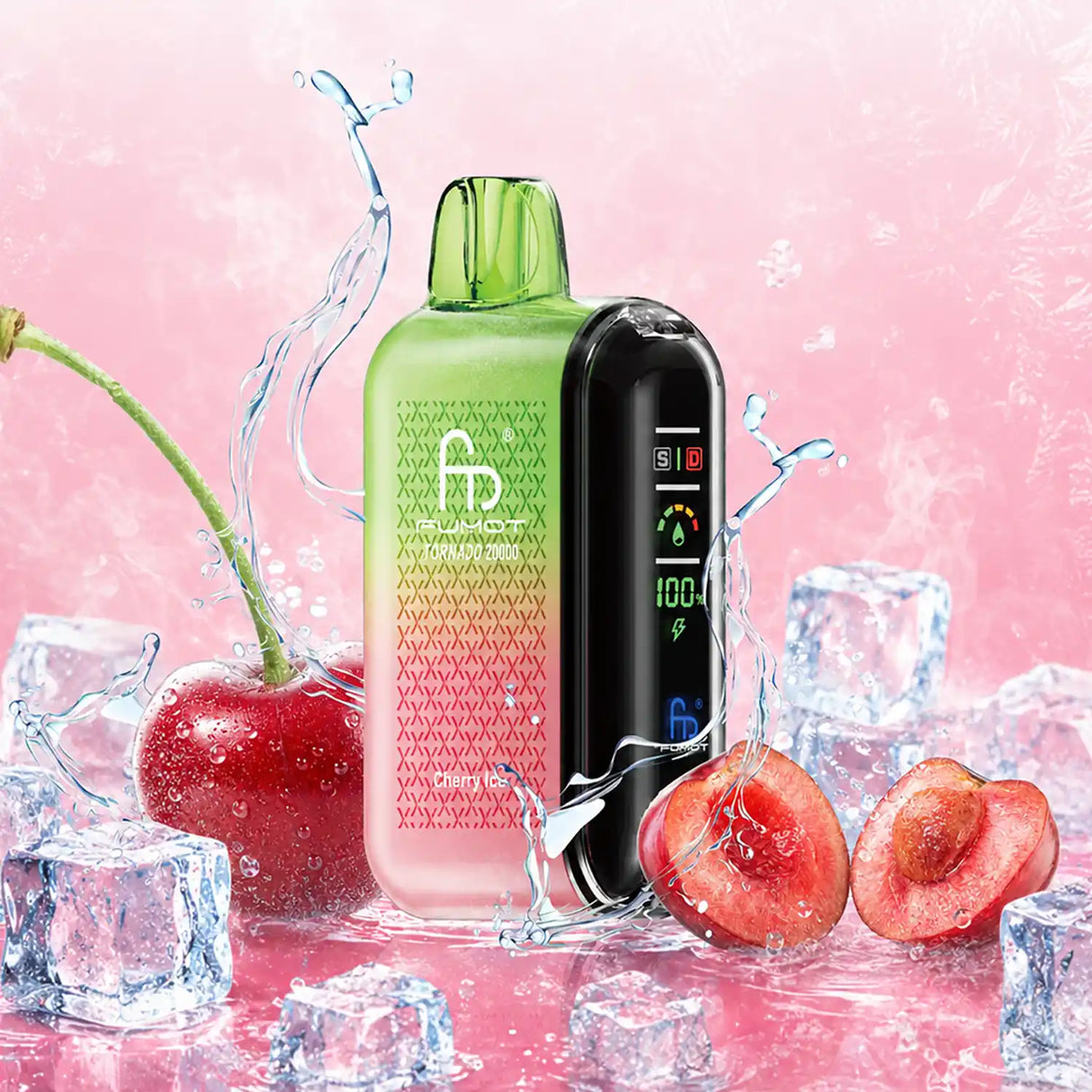 Fumot Tornado Vape 20000 - Cherry Ice