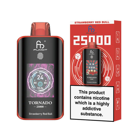 Fumot Tornado 25000 - Strawberry Red Bull - 2