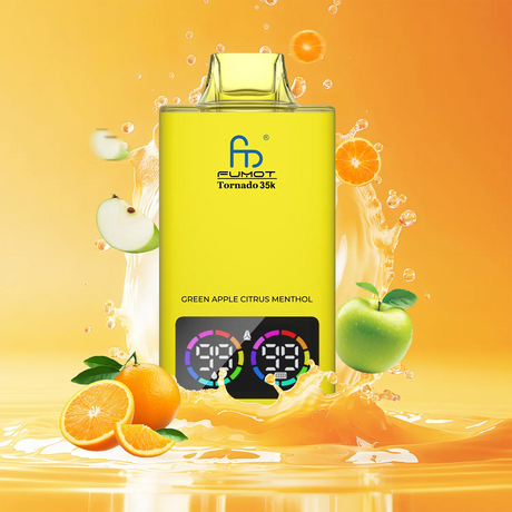 Fumot Tornado 35000 - Green Apple Citrus Menthol Hauptbild