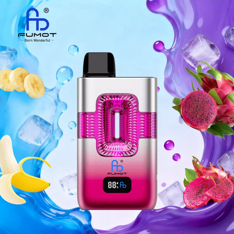 Fumot Tornado Vape 50000 - Banana Ice & Black Dragon Ice