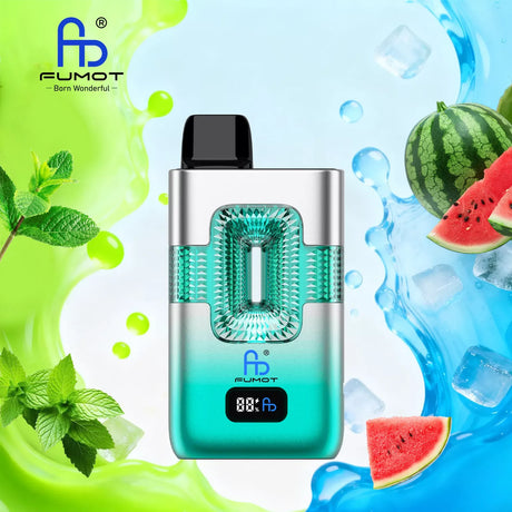 Fumot Tornado Vape 50000 - Cool Mint & Watermelon Ice