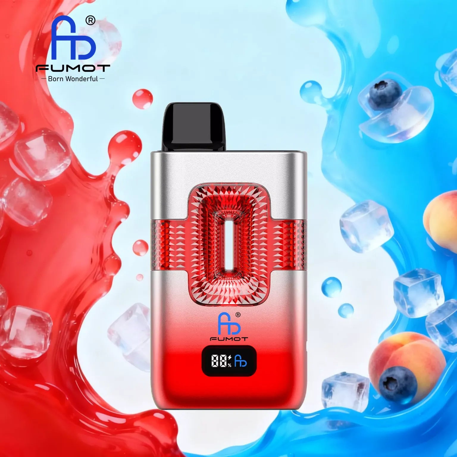 Fumot Tornado Vape 35000 – Smart Display & RGB Light