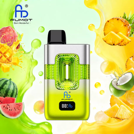 Fumot Tornado Vape 50000 - Peach Mango Watermelon & Pina Colada