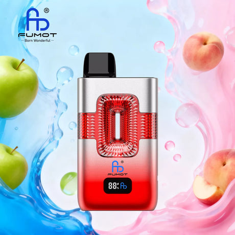 Fumot Tornado Vape 50000 - Sour Apple & Juicy Peach