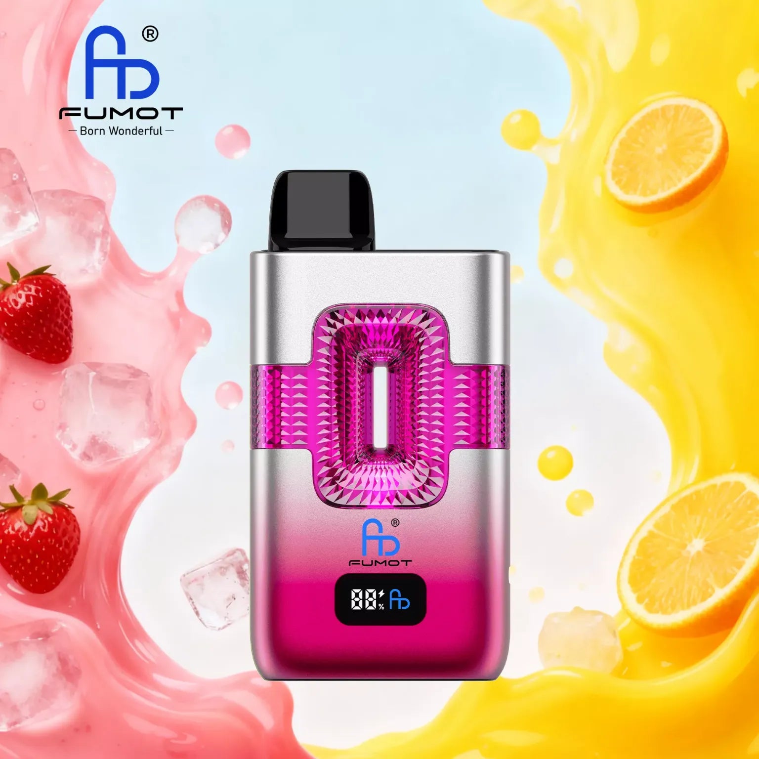 50k vape preis Fumot Tornado Vape 35000 – Smart Display & RGB Light