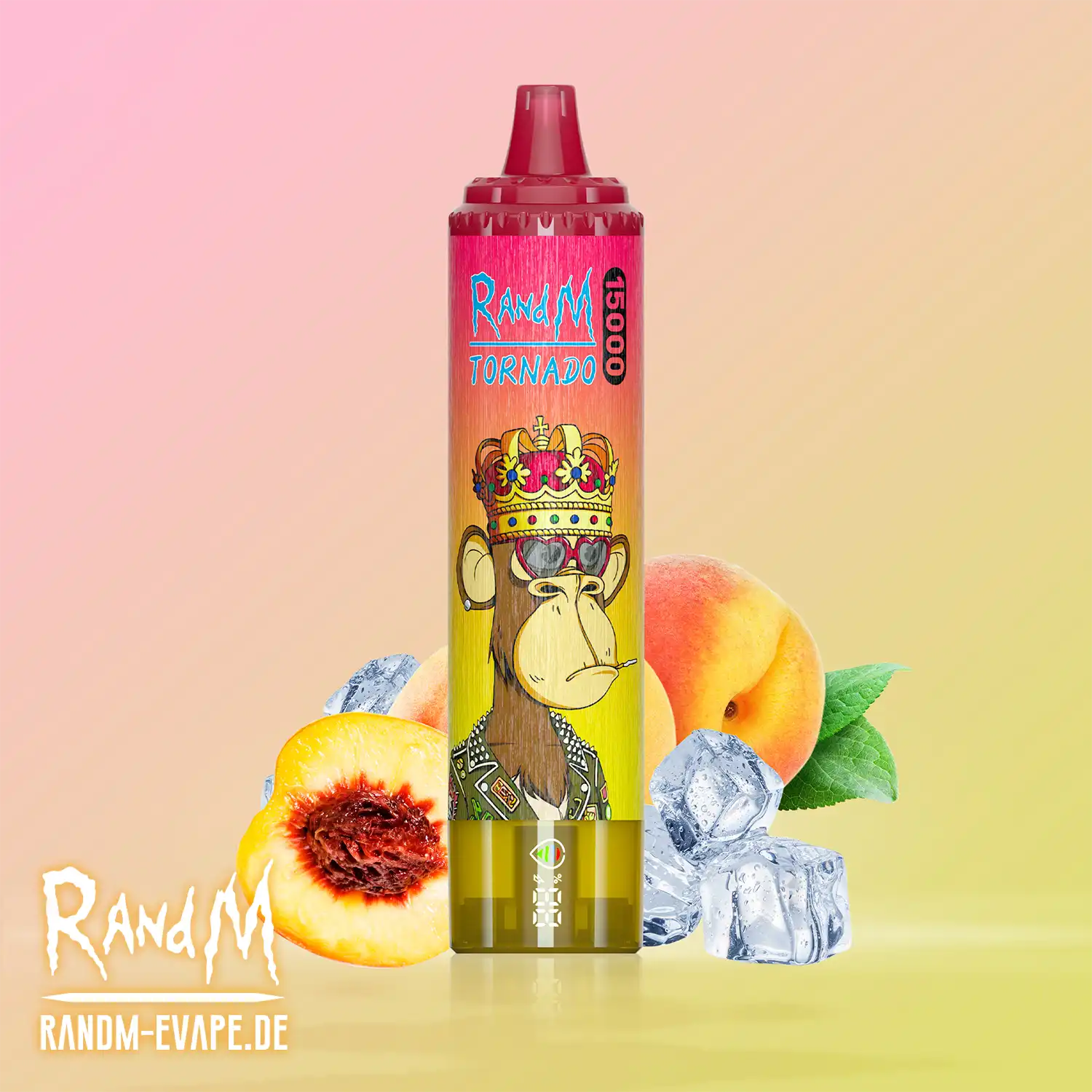 Randm Tornado 15000 Ice Tea Peach Tornado Vape 15000 Peach Ice RandM Tornado Jednorazowy e-papieros Randm Tornado 15000 Ice Tea Peach Tornado Vape 15000 Peach Ice RandM Tornado Jednorazowy e-papieros