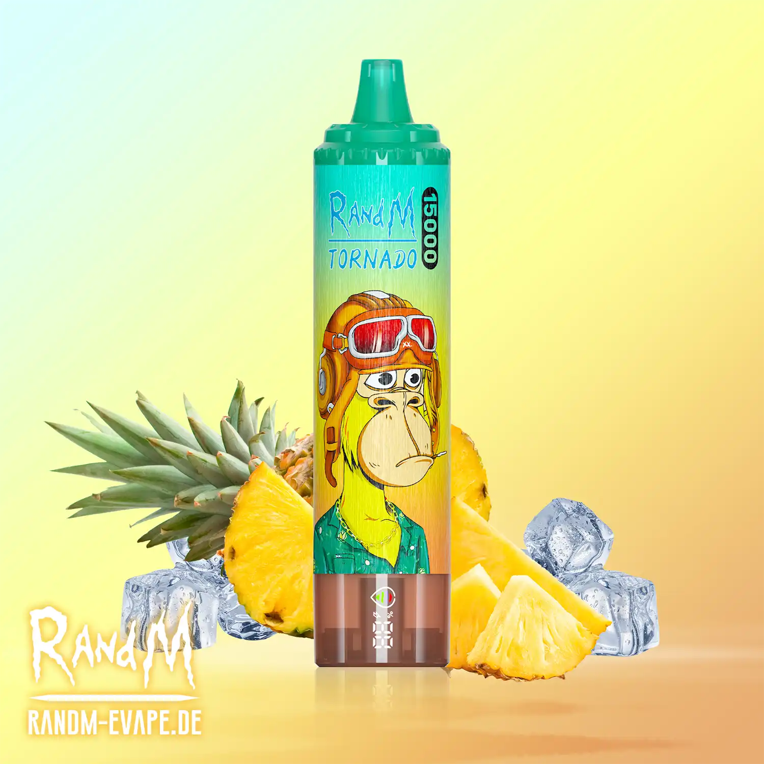 Tornado Vape Pineapple Ice | Tornado Vape 15000 | RandM Evape Tornado Vape Pineapple Ice | Tornado Vape 15000 | RandM Evape