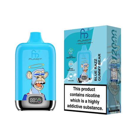 RandM Tornado 12000  - Blue Razz Gummy Bear - 2