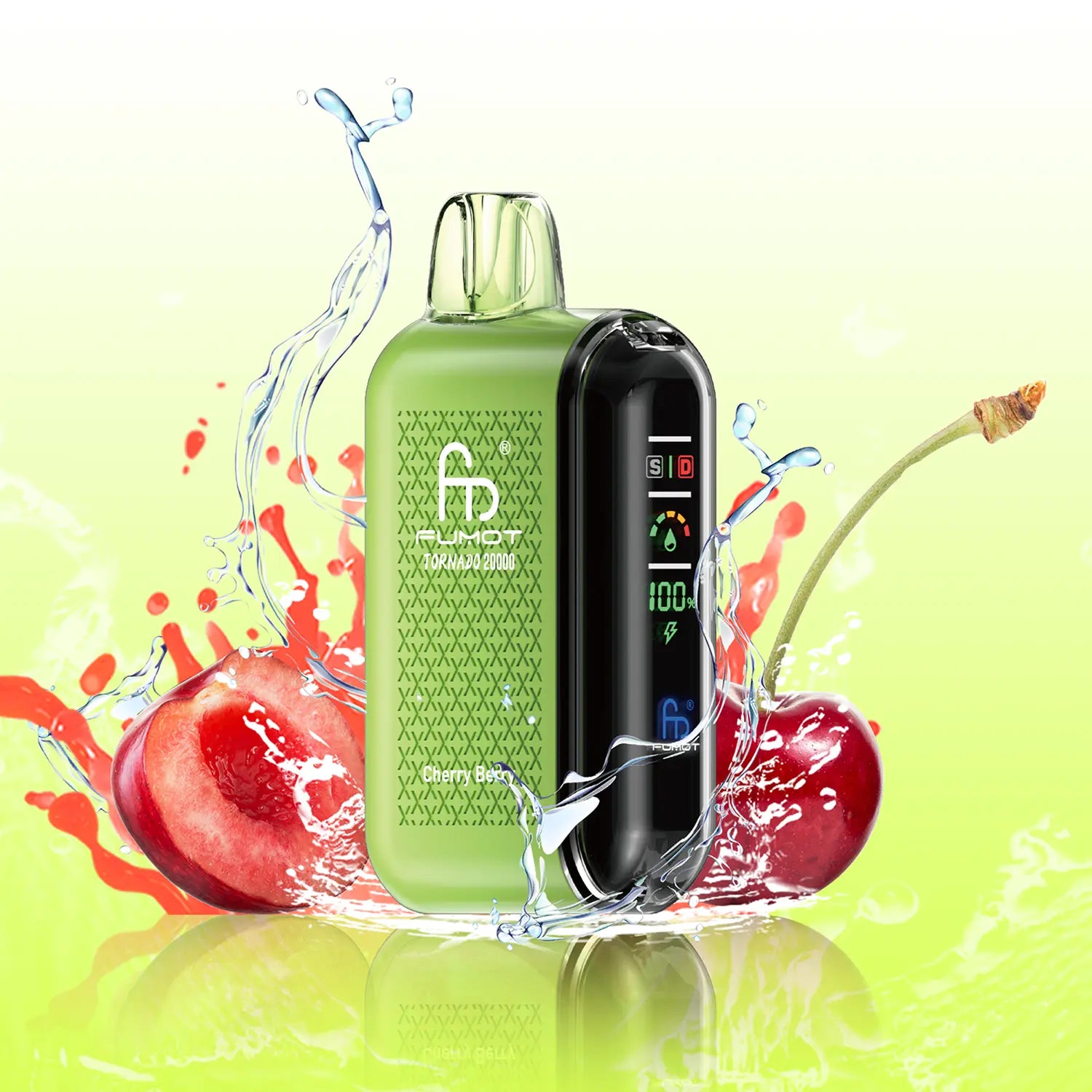 Fruity variety: Fumot Tornado Vape 20000 - Cherry Berry Fruity variety: Fumot Tornado Vape 20000 - Cherry Berry