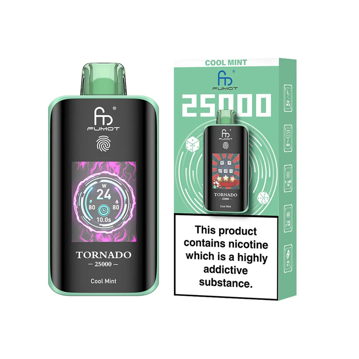 Fumot Tornado Vape 25000 - Cool Mint