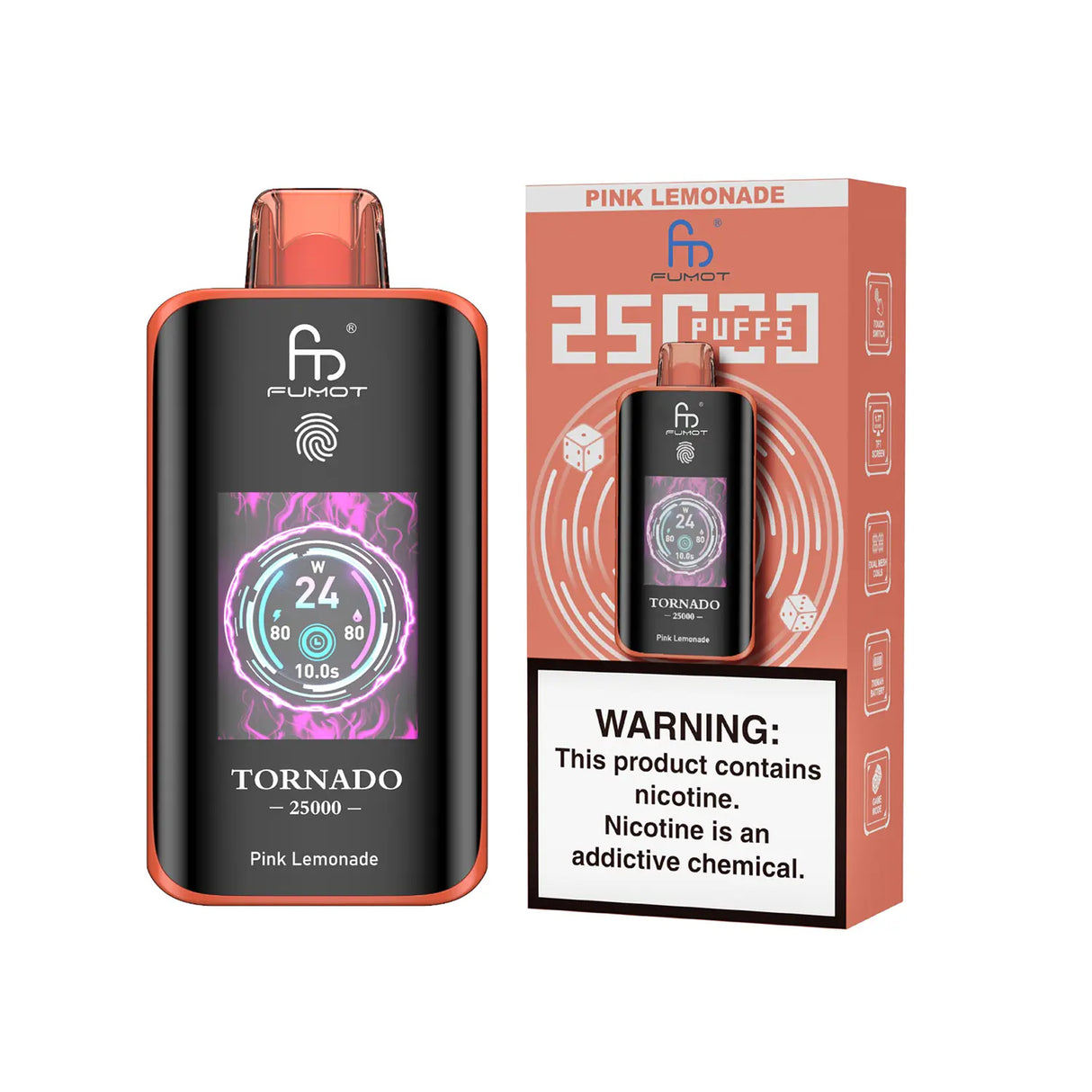 Fumot Tornado 25000 - Pink Lemonade 2