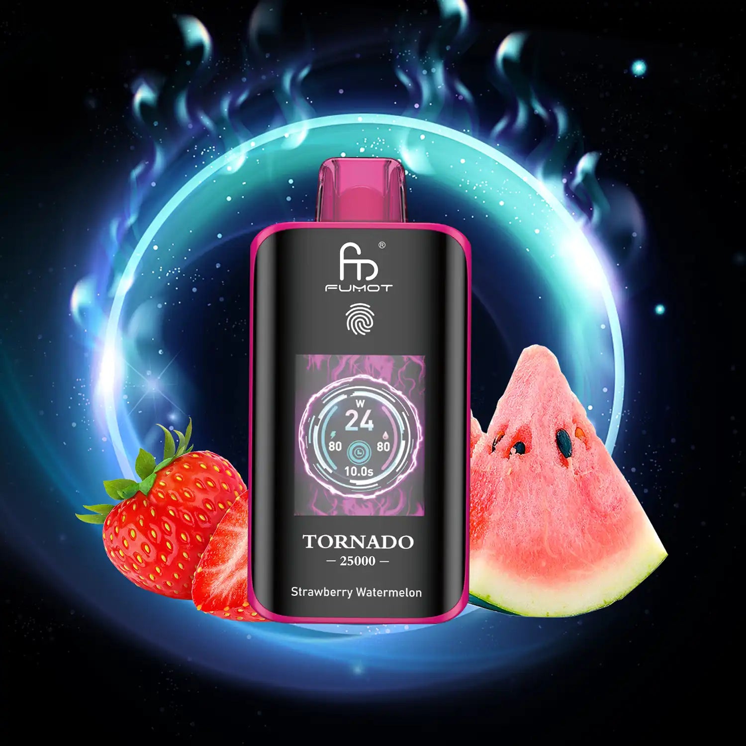 elfbar elfa master akku RandM Tornado 7000 Strawberry Watermelon E-Liquid Nicotine Salt 20 mg main image 1