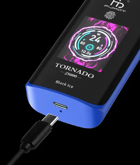Dunkle Beerenfrische: Fumot Tornado Vape 25000 - Black Ice Dunkle Beerenfrische: Fumot Tornado Vape 25000 - Black Ice