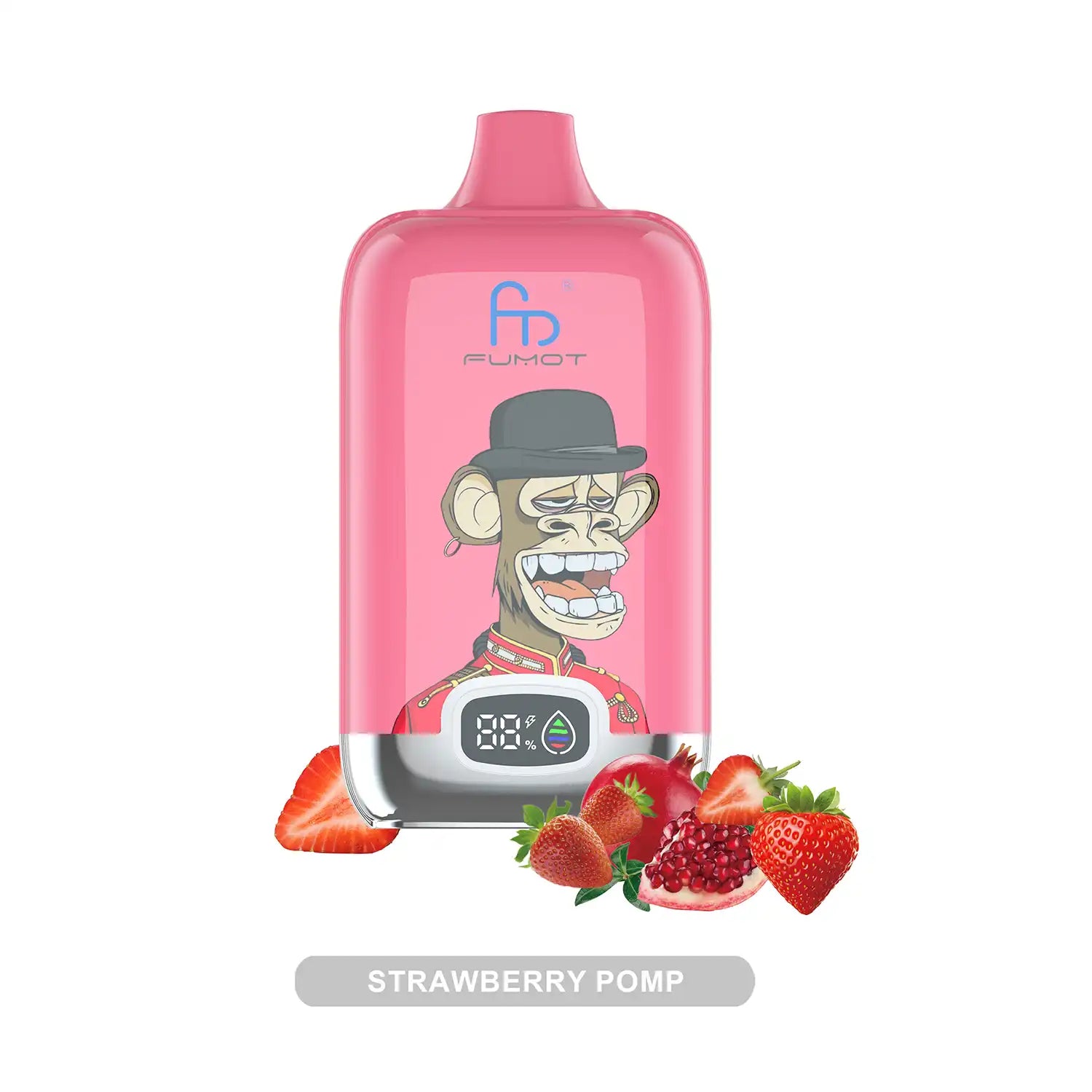 Tornado Vape 12000 - Strawberry Pomp Tornado Vape 12000 - Strawberry Pomp
