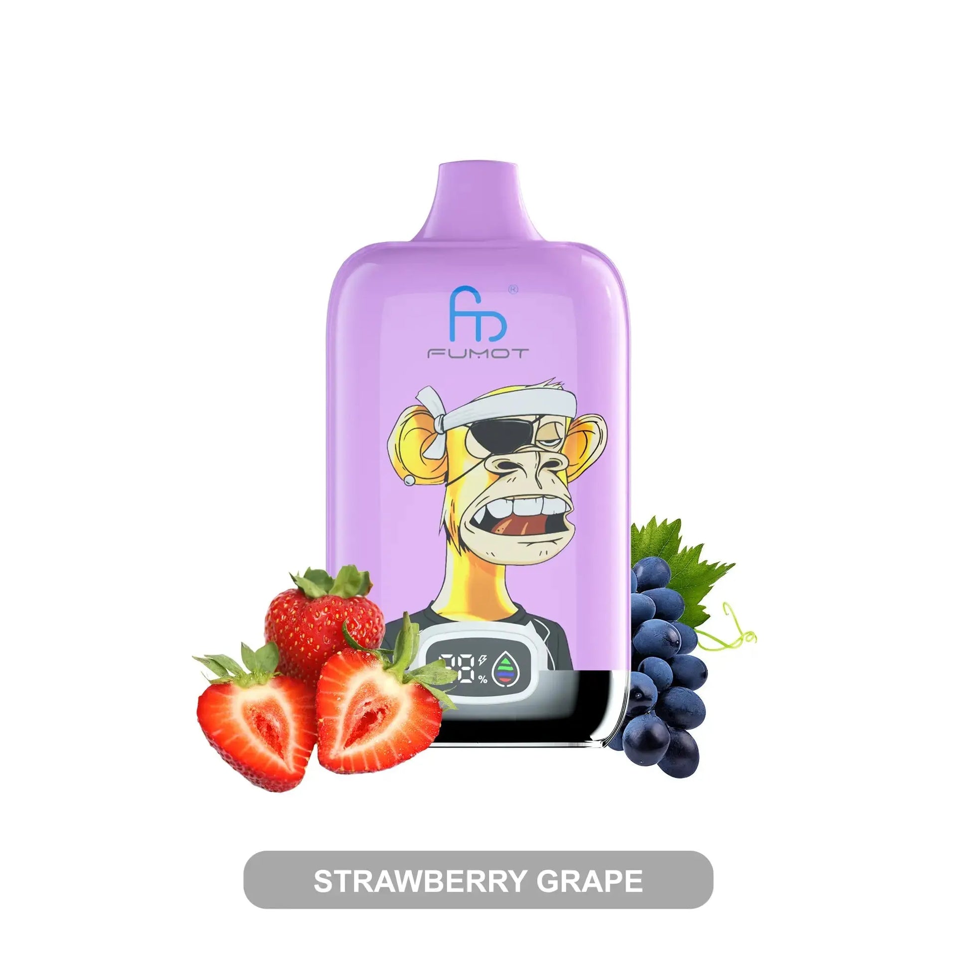 grape ice vape 12000 Happy Hemp H3 Ultra 98% Vape main image 1