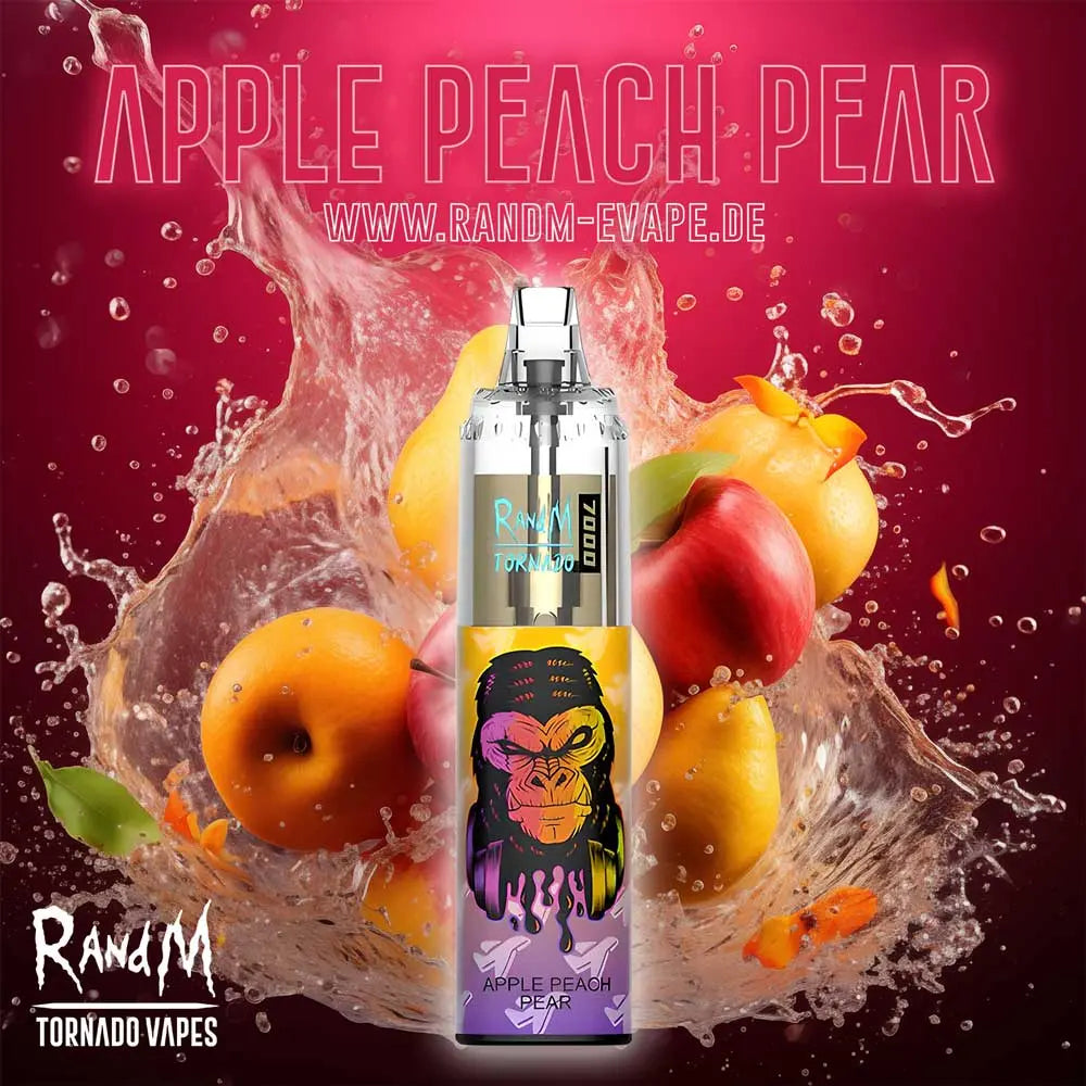 Tornado Vape 7000 - Apple Peach Pear - RandM-Evape.de