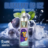 Tornado Vape 7000 - Blueberry On Ice - RandM-Evape.de