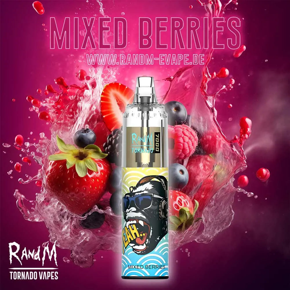 Tornado Vape 7000 - Mixed Berries - RandM-Evape.de