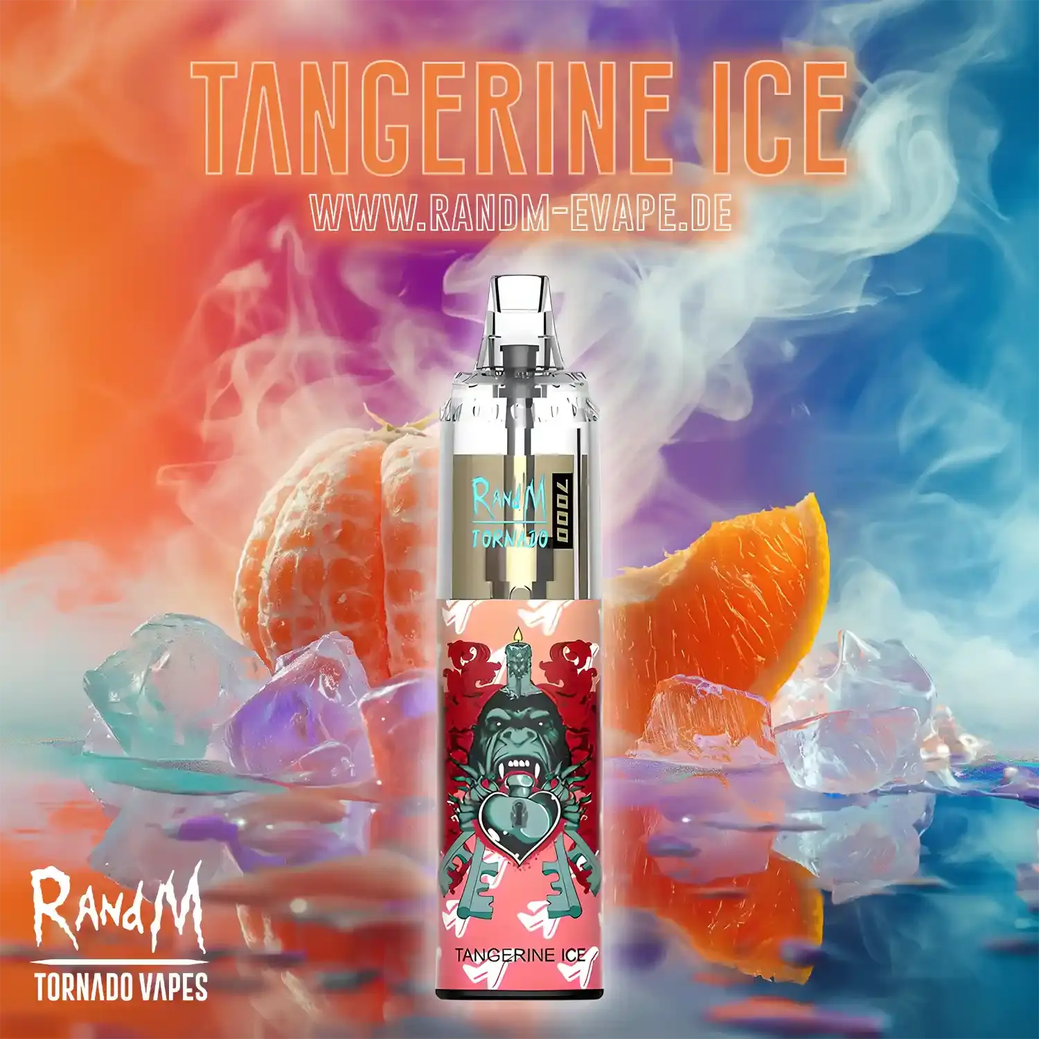 oxva nexlim 0.8 ohm Fumot RandM Tornado 15000 Züge Einweg-Vape 25ML main image 0