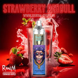 Tornado Vape 7000 - Strawberry Red Bull - RandM-Evape.de