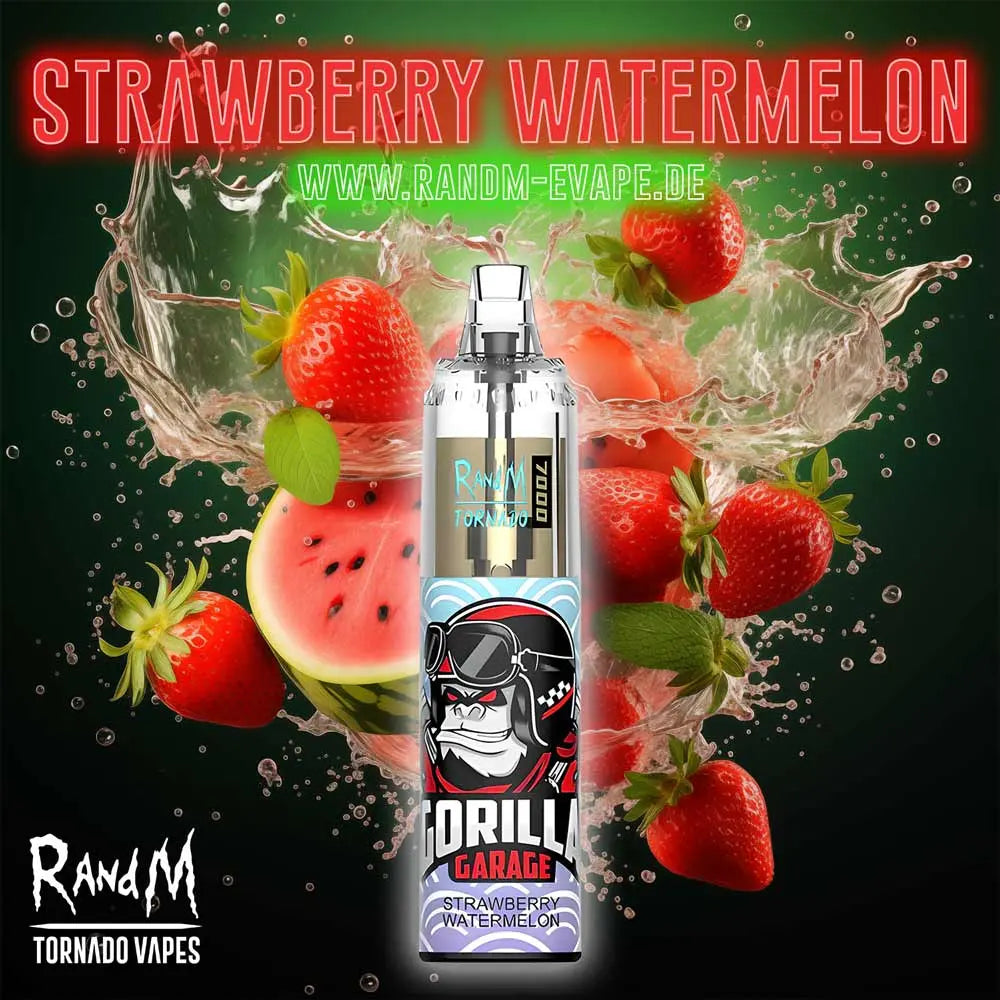 Tornado Vape 7000 - Strawberry Watermelon - RandM-Evape.de